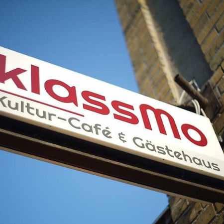 Klassmo Kulturcafe&Gaestehaus Mit Kulturwerkstatt Luckenwalde Buitenkant foto