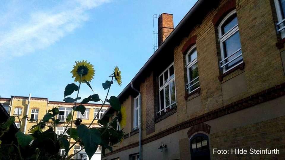 Klassmo Kulturcafe&Gaestehaus Mit Kulturwerkstatt Luckenwalde Buitenkant foto