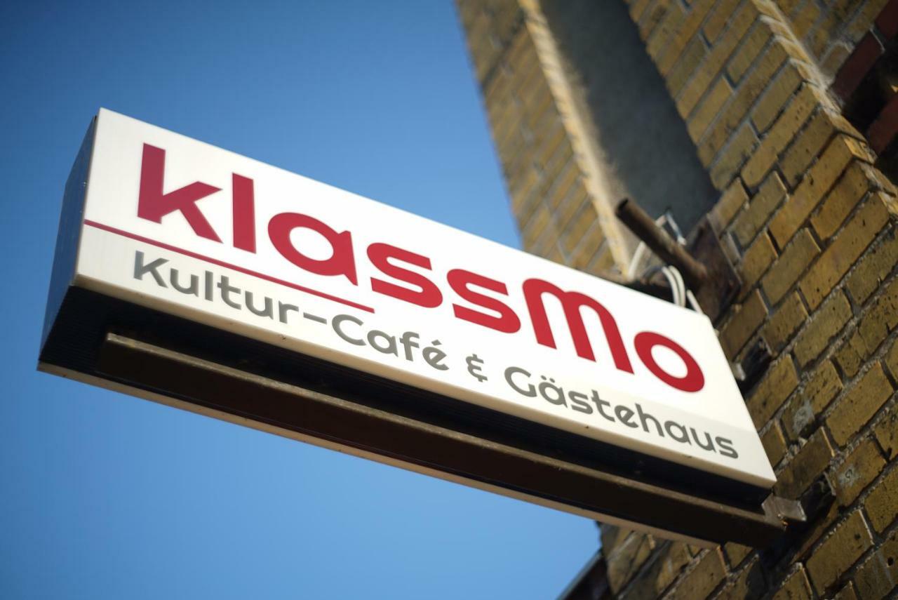 Klassmo Kulturcafe&Gaestehaus Mit Kulturwerkstatt Luckenwalde Buitenkant foto